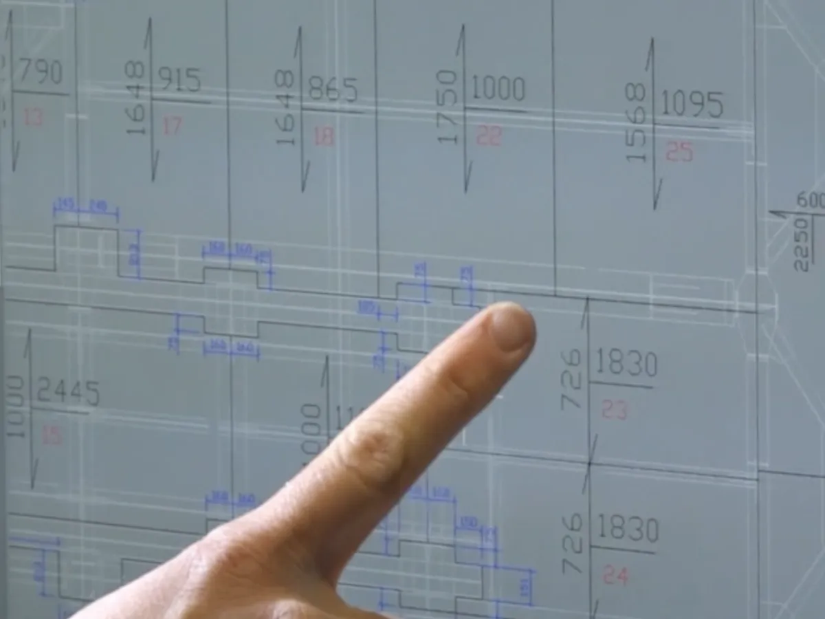 plan installation caillebotis