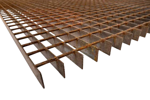 Nappe électroforgée brute 30x30 BP 25/2 - zoom