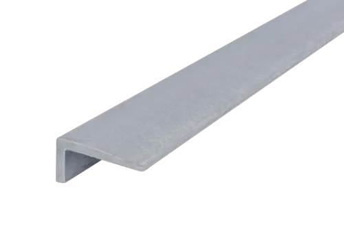 Cornière biseautée 25x50x5 gris