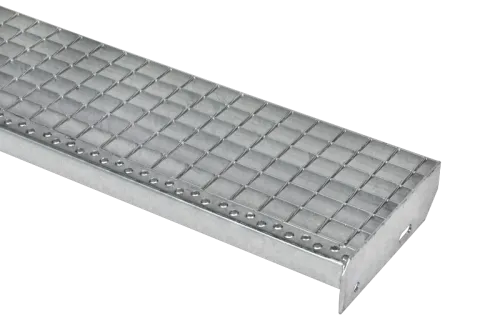 Marche électroforgée galva 30x30 BP 30/2