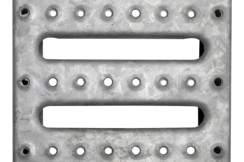 Grille de sécurité PS-OVA galva - zoom