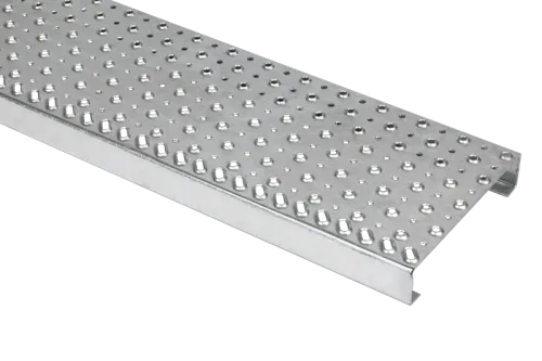 Grille de sécurité PS-PMR galva avec nez de marche