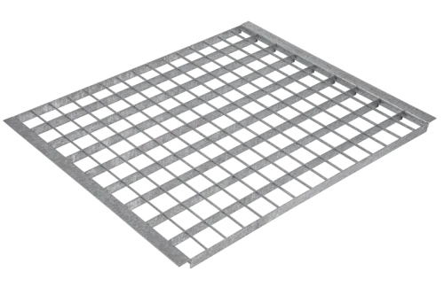 Caillebotis pressé pour rayonnage type Z 90x60 BP 40/2