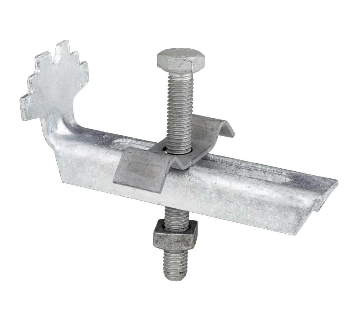 Attache inox avec cavalier - maille 30x30