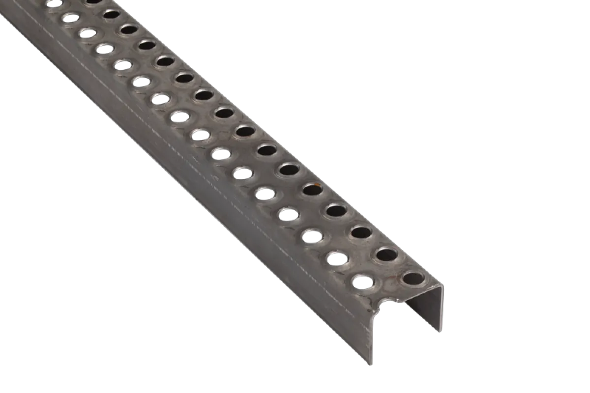 Echelon 2 rangées de perforations l.50 - brut