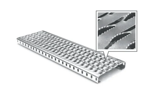 profile grating with indent for stock programme ps crant