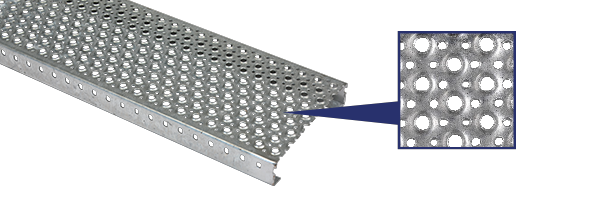 profile grating with indent for stock programme ps off