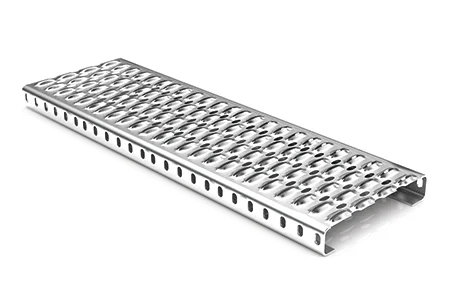 Safety grids and stair steps
