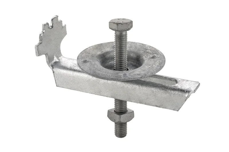 attache de fixation galvanisée standard avec rondelle pour maille 30x30