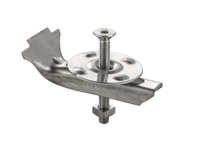 attache de fixation complète inox avec rondelle pour polyester 19x19 petif format
