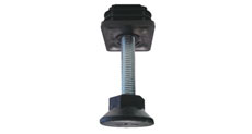 accessoires pour caillebotis polyester pied réglable