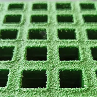 caillebotis polyester coloris vert