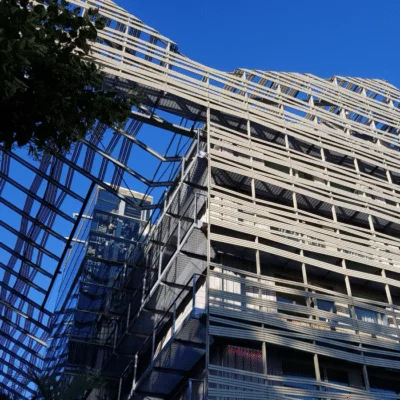 référence réalisation caillebotis pressé acier pour courcive