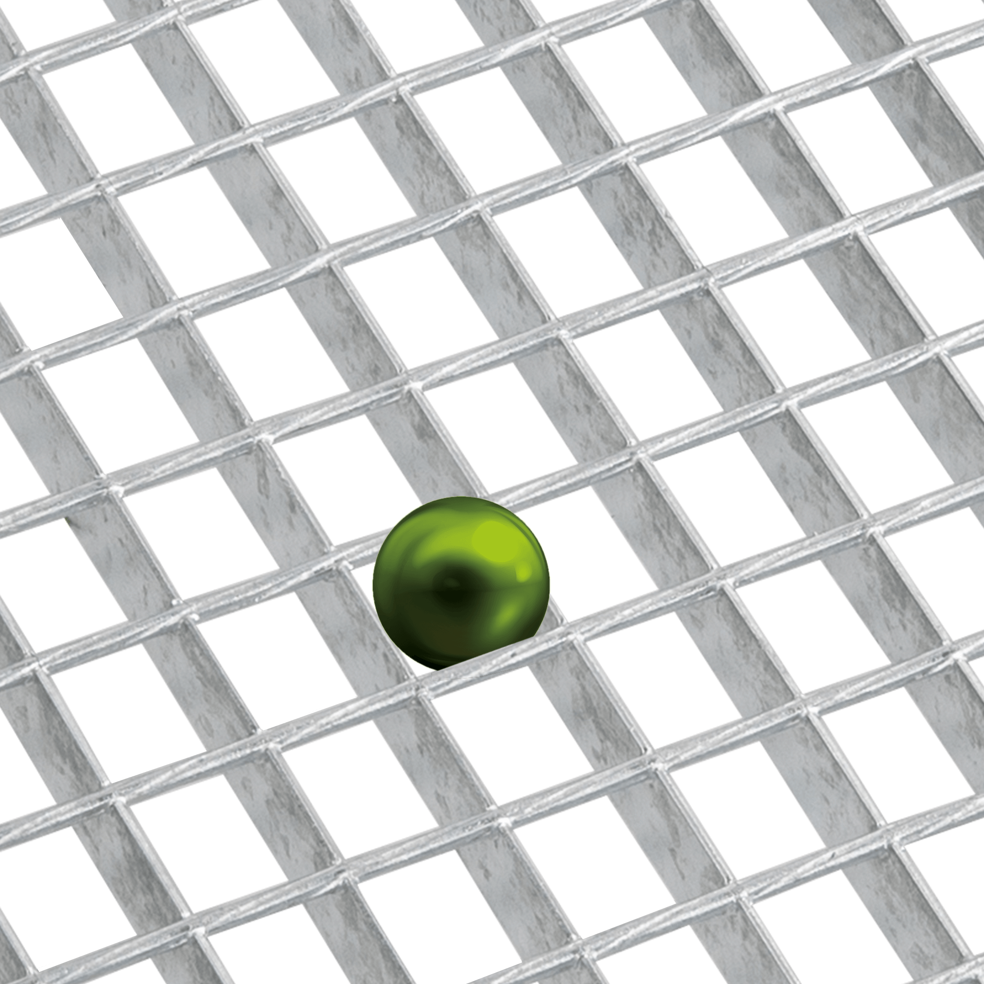 schéma d'un caillebotis électroforgé étanchéité