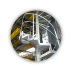 illustration pour escaliers hélicoïdaux caractéristiques adaptation chantier