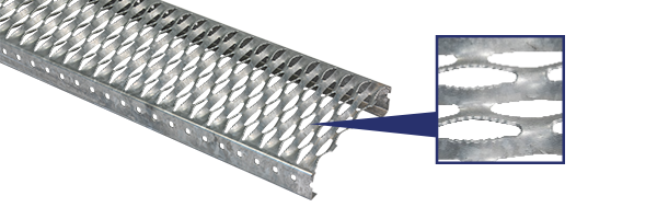 grille de sécurité avec empreinte pour programme de stock ps crant
