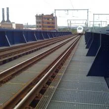 référence réalisation grille caillebotis sur ouvrage d'art pour le secteur ferroviaire