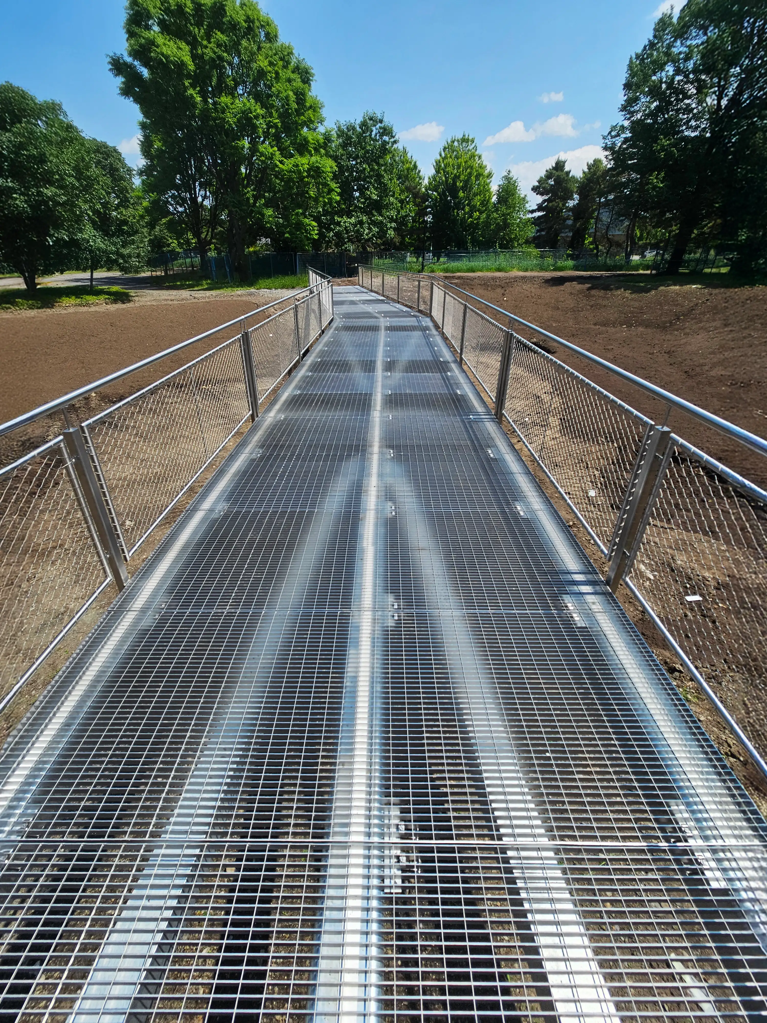 Passerelle INOX 304 DKP 19x60 Parc Pierre-Bédard  Montreal