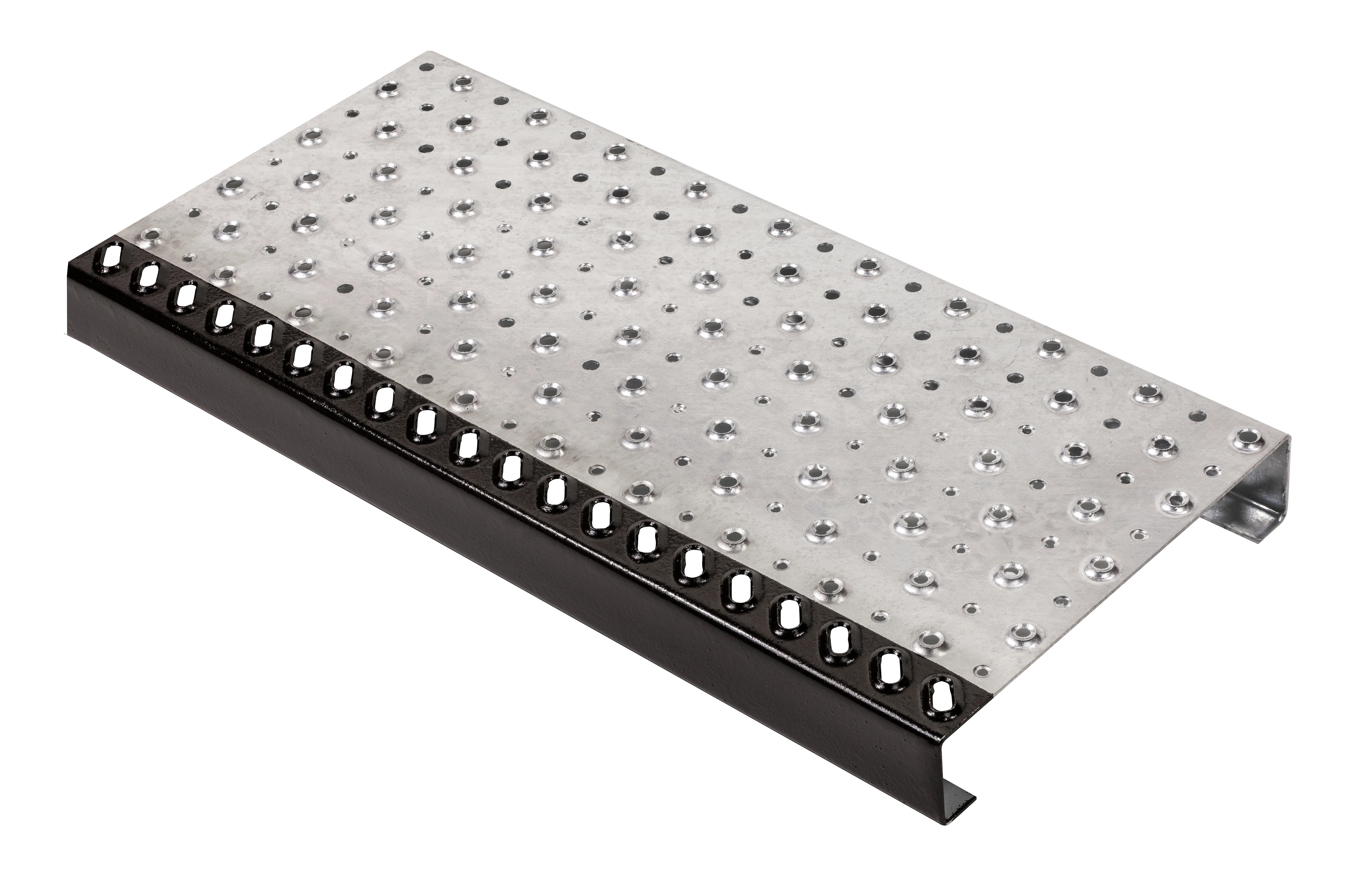Grille de sécurité PS-PMR avec nez texturé peint en noir