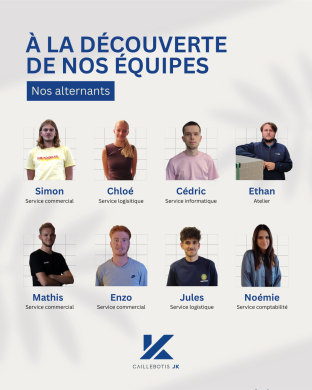 Bienvenue à nos 7 nouveaux alternants !
