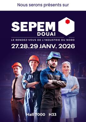 JK Technic au Salon SEPEM de Douai les 27 28 et 29 janvier 2026