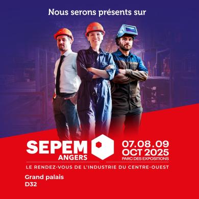 JK Technic au SEPEM d’Angers – les 7, 8 et 9 octobre 2025 !