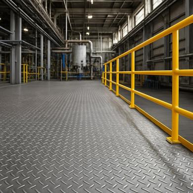 Nouveauté chez JK Technic : La tôle larmée en polyester