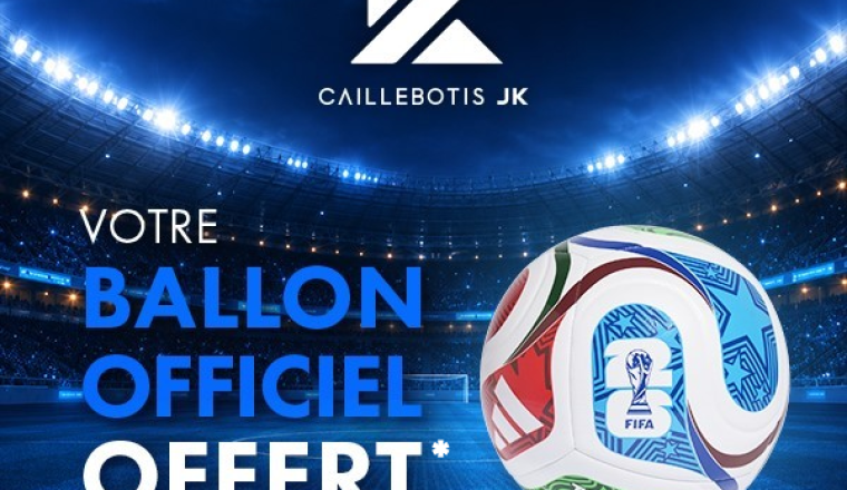ballon cdm 2026 jk technic foot