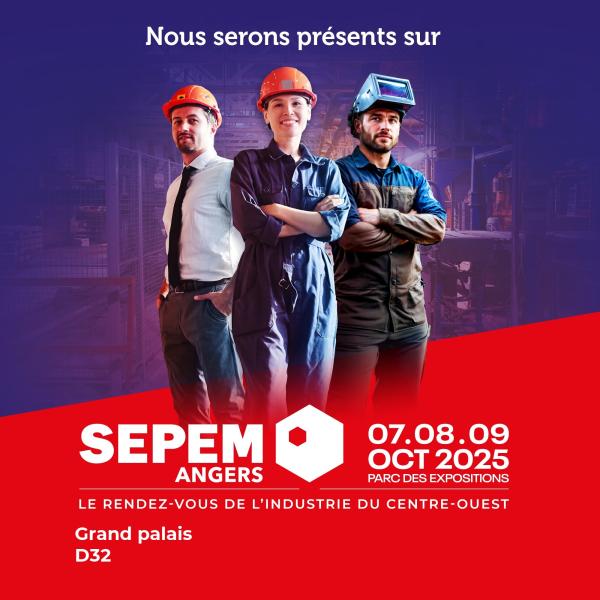 JK Technic au SEPEM d’Angers – les 7, 8 et 9 octobre 2025 !