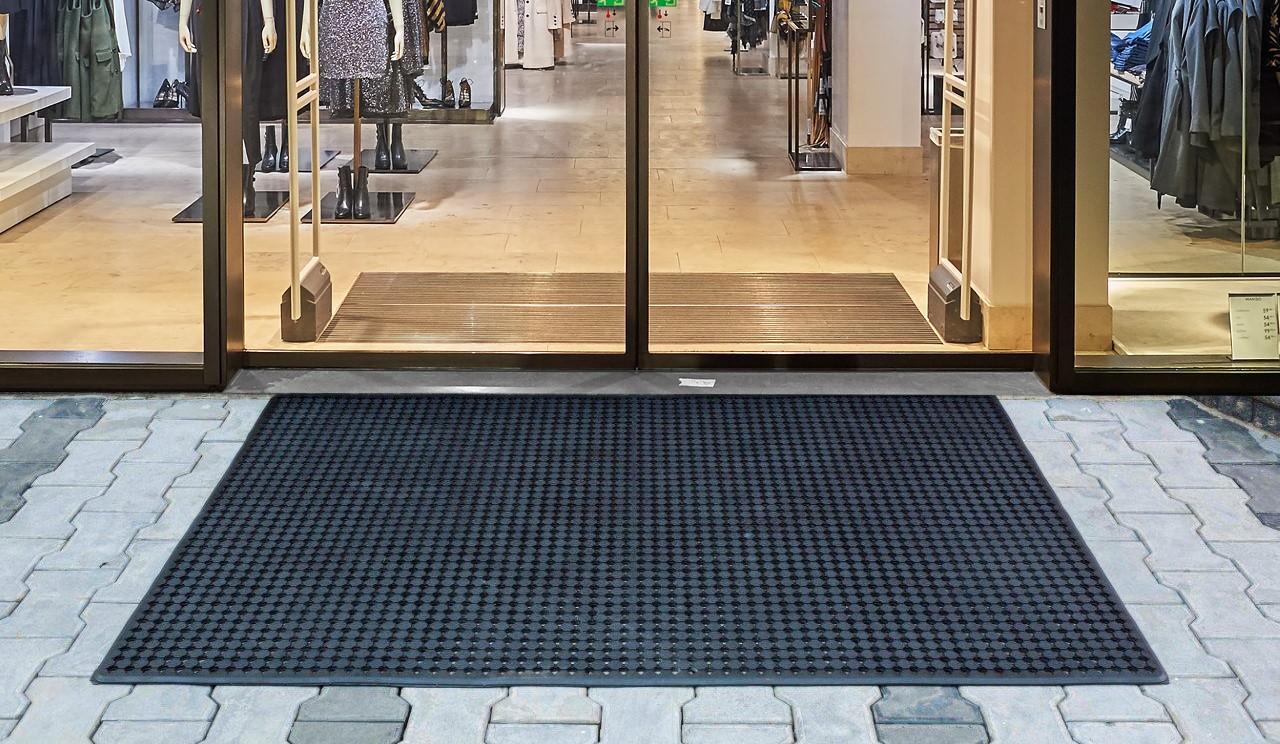   Tapis caoutchouc Access avec perforations inférieures à 2 cm